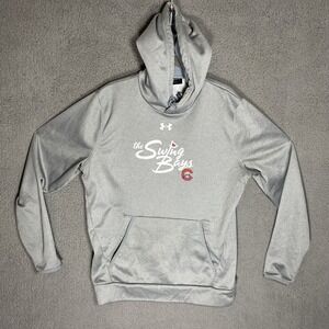 Under Armour Men's M  UA Hustle Fleece Hoodie "the Swing Bays Colorado".